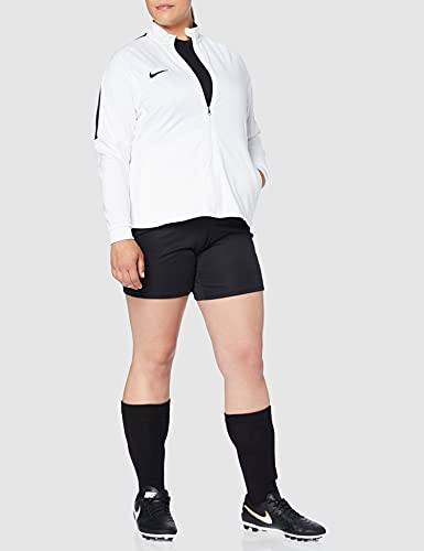 Nike W NK Dry Acdmy18 Trk Jkt K Sport jacket, Mujer, White/ Black/ Black, L