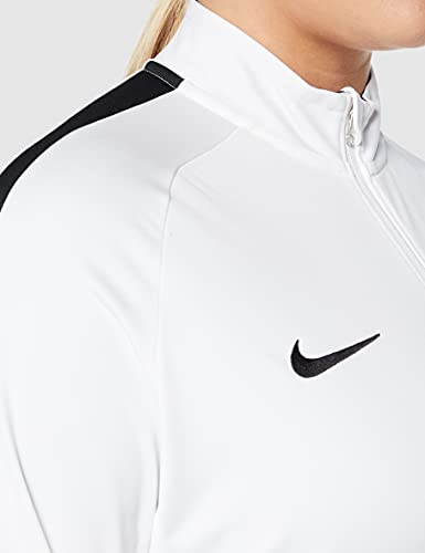 Nike W NK Dry Acdmy18 Trk Jkt K Sport jacket, Mujer, White/ Black/ Black, L