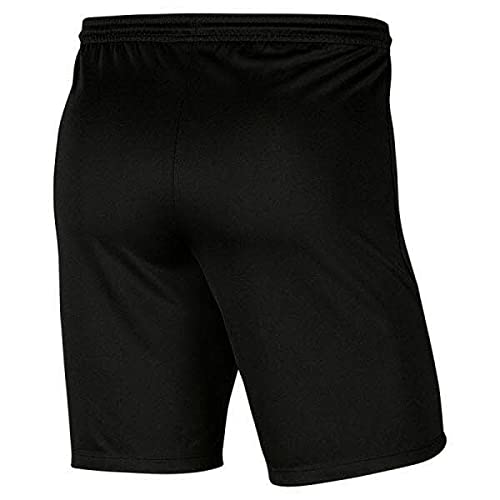 NIKE Y Nk Dry Park III Short NB K Pantalones Cortos de Deporte, Unisex niños, Black/White, L