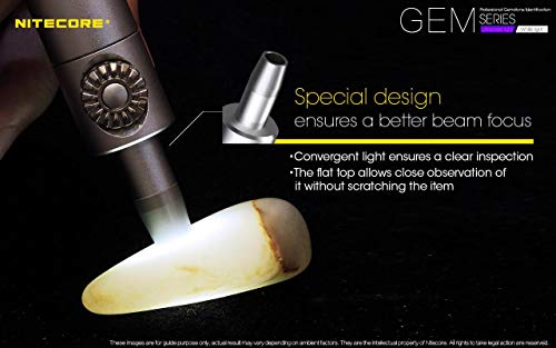 NITECORE GEM8 Professional Gemstone Identification Light 500 Lumens