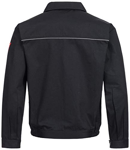 NITRAS Motion Tex Light Chaqueta - Cazadora de Trabajo con Multibolsillos y Cinta Reflectante - Multiuso - para Hombre