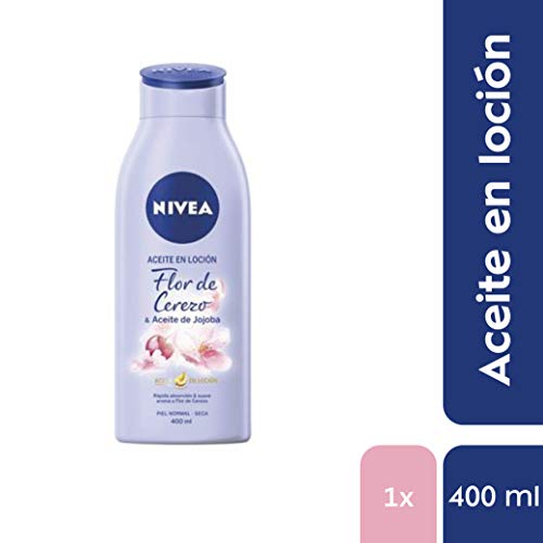 Nivea Loción Flor de Cerezo y Aceite de Jojoba - 400 ml