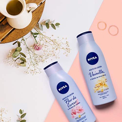 Nivea Loción Flor de Cerezo y Aceite de Jojoba - 400 ml