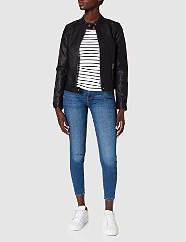 Noisy May NMRANDI L/S Jacket S Chaqueta, Black, Mujer