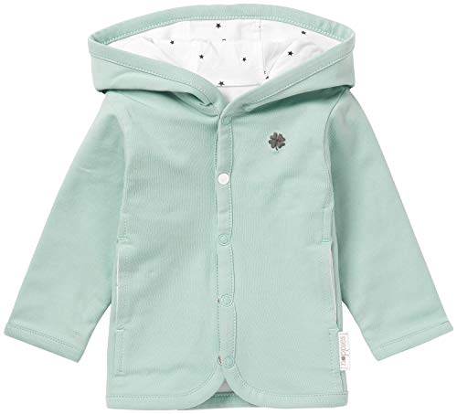 Noppies U Cardigan jrsy Rev Nusco Suéter, Gris Menta, 62 cm Unisex bebé