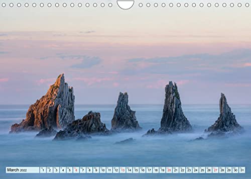 North Spain, the authentic and undiscovered side of Spain (Wall Calendar 2022 DIN A4 Landscape): Beyond a typical beach holiday, the North of Spain ... and seascape. (Monthly calendar, 14 pages )