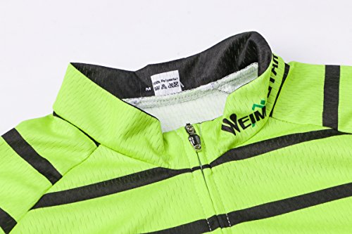 Nuevo Pro completo cremallera hombres ciclismo Jersey manga corta Riding camisa EE.UU, forro polar verde con licencia oficial de star wars silent one crew., XX-Large