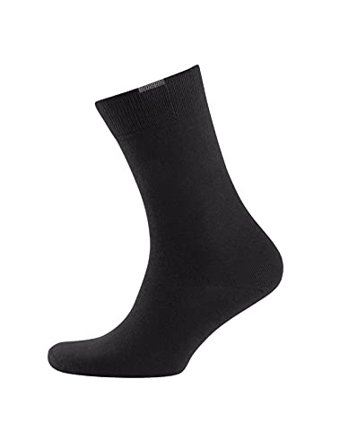 Nur Der - Calcetines opacas para hombre, pack de 3, talla 43-46, color negro 940