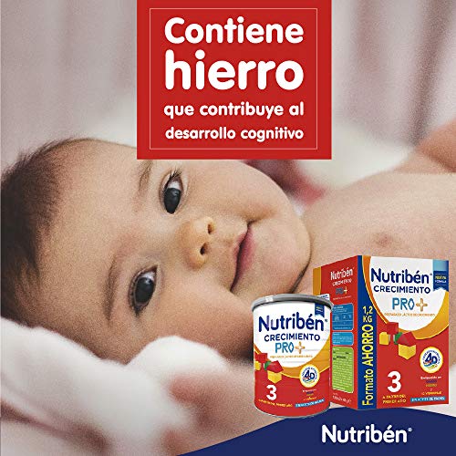 Nutribén Crecimiento ProAlfa 3 Leche en polvo de Crecimiento para bebés- A partir de 12 meses- 1 unidad 800g