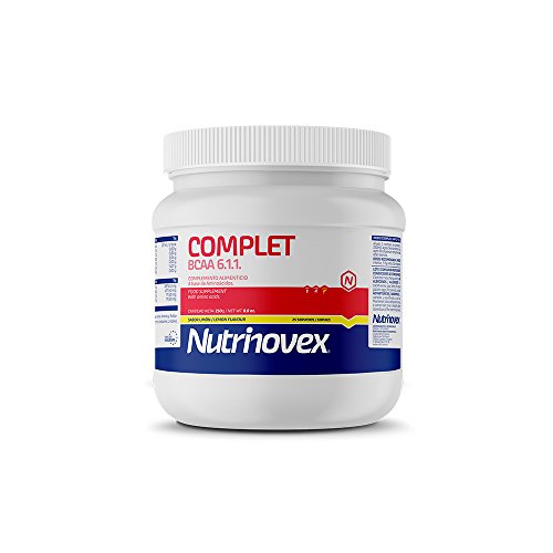 Nutrinovex Complet BCAA 6.1.1, Sabor Limón - 250 gr