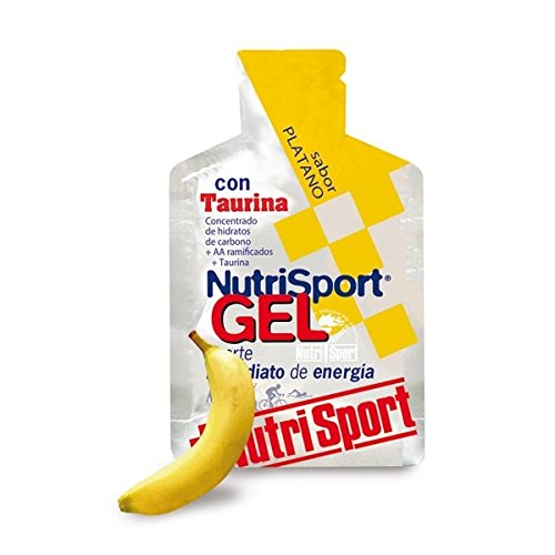 Nutrisport Gel Taurina Cycling 24 x 40ml Plátano