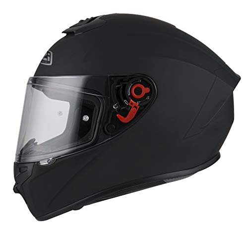 NZI - Casco Integral NZI Trendy (XL 61-62 cm, Matt Black)