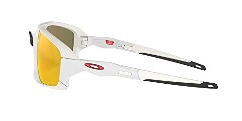 OAKLEY Field Jacket Gafas de sol para Unisex, Blanco, 0