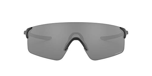 Oakley Gafas de sol rectangulares Oo9454a Evzero Blades para hombre, Negro mate/negro prizm,