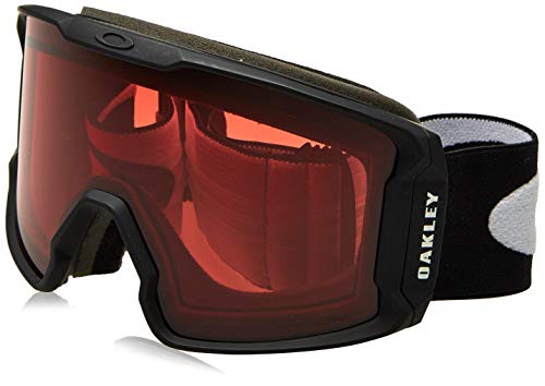 Oakley Lineminer 707005 0 Gafas Deportivas, Hombre, Matte Black, Prizm Rose/Cat 1