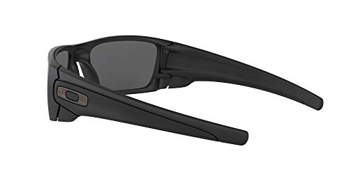 Oakley Men's Fuel Cell Non-Polarized Iridium Rectangular Sunglasses, Cerakote Graphite Black, 60.0 mm