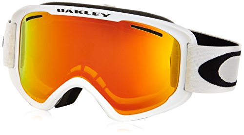 Oakley Skibrille O2 XM Gafas Deportivas, Matte White, EL. Adjustable para Hombre