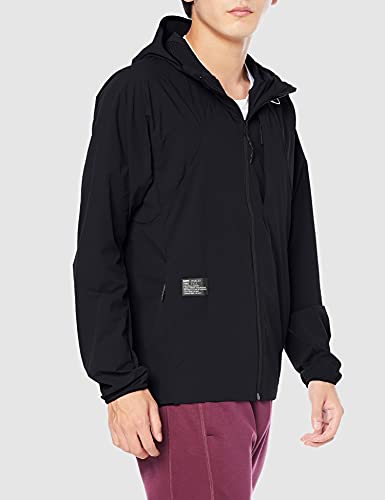 Oakley Wind Jacket Chaqueta Cortavientos Enhance FGL 1.7, Blackout, M para Hombre