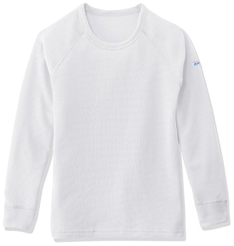 Odlo, Jersey de Esquí para Infantil, Blanco, 116 cm (6 años)