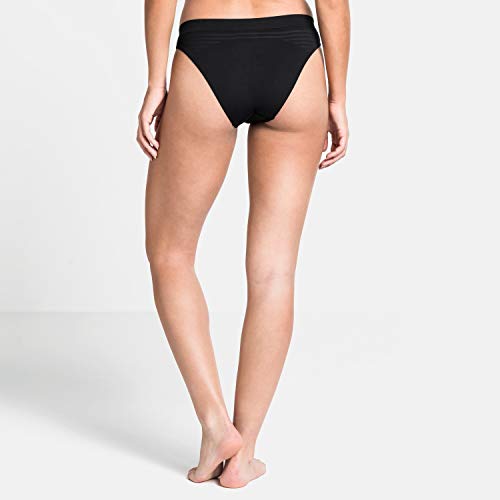 Odlo SUW Calzoncillo, Mujer, Negro, Extra-Small