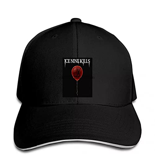 OEWFM Gorra de béisbol Ice Nine Kills Find Red Balloon Snapback Hat Pico Regalo de Gorra de Deportes al Aire Libre