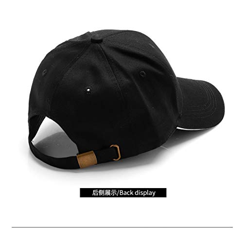 OEWFM Gorra de béisbol Negra con Visera Estampada entrepiso Perú Gorras de béisbol para Hombres Camisetas Sombreros Snapback Sombreros para Damas Llegan a la Cima Regalo