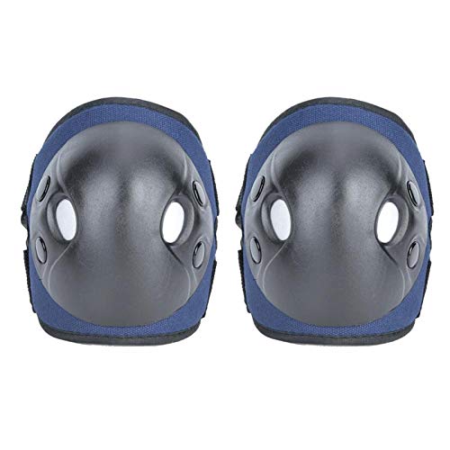 Okuyonic Equipo de protección Al Aire Libre Niños Rodilleras Codo Pad Niños Ejercicio Niños Juguetes para niños Regalo(Navy Blue)