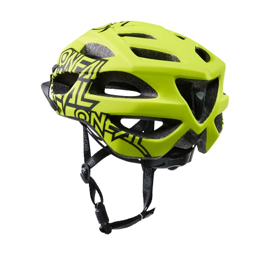 O'NEAL | Bicicleta de montaña | Enduro All-Mountain | Sistema de ventilación eficaz, Sistema de Ajuste de Talla, Aprobado por la EN1078 | Casco Q RL V.22 | Adulto | Amarillo neón | XS/S/M