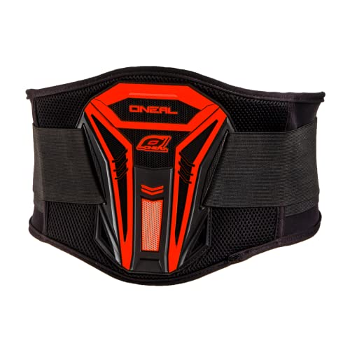 O'Neal | Cinturón de riñón | Motocross, Enduro, Motocicleta | Ajuste de Talla por correa de velcro, forro de Lycra | Cinturón de riñón PXR | Adultos | Rojo | Talla L/XL