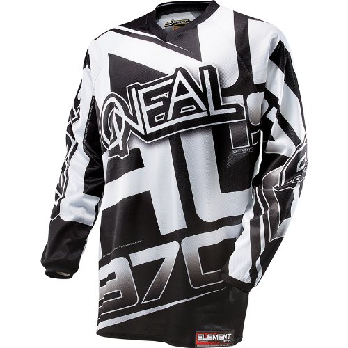 O'Neal Element Jersey Oficial 2014 RACEWEAR negro/blanco XL