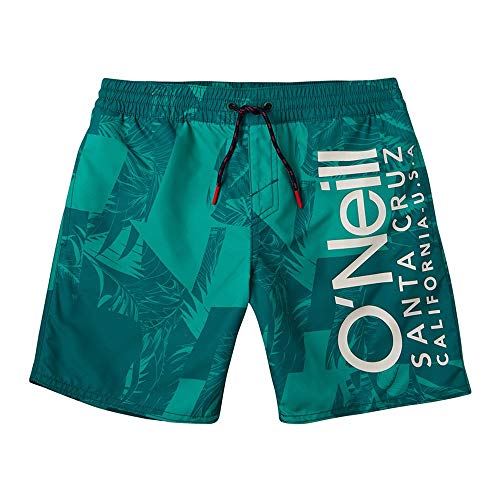 O'Neill Pb Cali Floral Shorts, Bañador para Niños, Verde (6900 Green AOP), 164