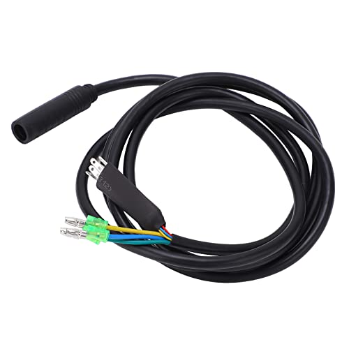 Onewer Cable de Extensión de Conversión de Motor, Falla Baja 160 Cm de Longitud Buena Dureza Buena Durabilidad Línea de Conversión de Motor de Bicicleta Eléctrica 9 Pines para Motor de Bicicleta