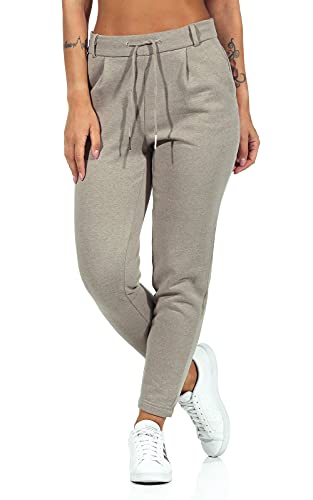 Only ONLPOPSWEAT Every Life Easy PNT Noos Pantalón de Vestir, WalnutDetail:Pure Cashmere Melange, M/30 para Mujer