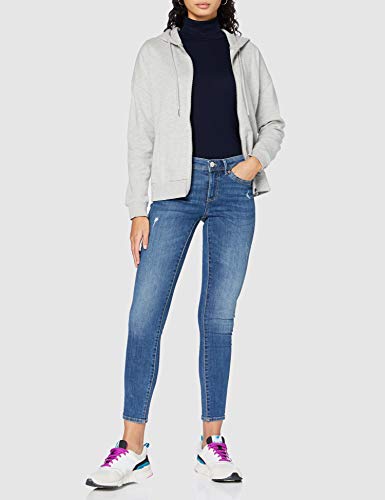 Only Onlwauw Life Mid Skinny Bj114-3 Vaqueros, Medium Blue Denim, 32 Large para Mujer