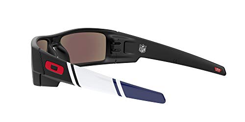 OO9014 Gascan Sunglasses, Matte Black/Prizm Sapphire Lens, 60mm