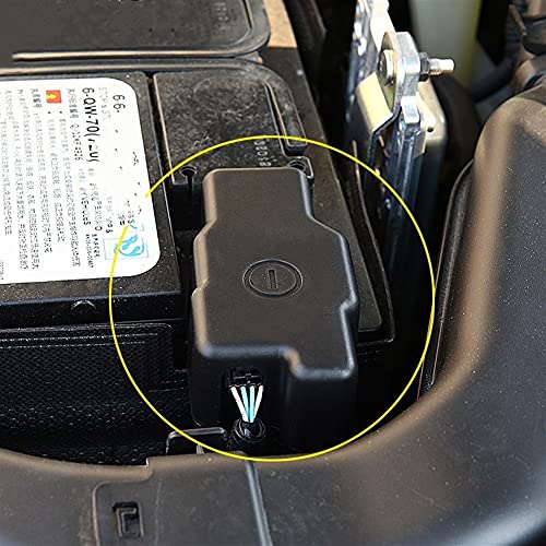 OooyaA Motor De Coche Batería Anode Negativo Electrodo Poste Terminal PROTECTIVO TERMINO/Ajuste para-Nissan X-Trail XTRAIL ROGE T32 / 2017-2018, Tapa del Terminal De La Batería del Automóvil