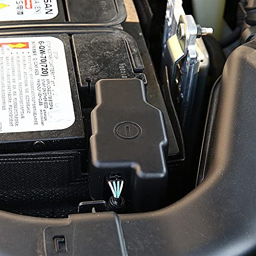 OooyaA Motor De Coche Batería Anode Negativo Electrodo Poste Terminal PROTECTIVO TERMINO/Ajuste para-Nissan X-Trail XTRAIL ROGE T32 / 2017-2018, Tapa del Terminal De La Batería del Automóvil