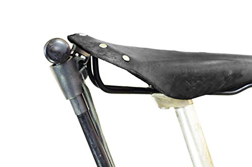 Oopsmark Funda U-Lock para candados de Bicicleta Kryptonite - Cuero Negro