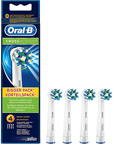 Oral-B 3D White - Accesorio De Cepillo Con Tecnología CleanMaximiser - 4 Piezas