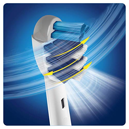 Oral-B TriZone Recambios Cepillo de Dientes Eléctrico, Pack de 3 Cabezales, Limpieza Profunda - Originales