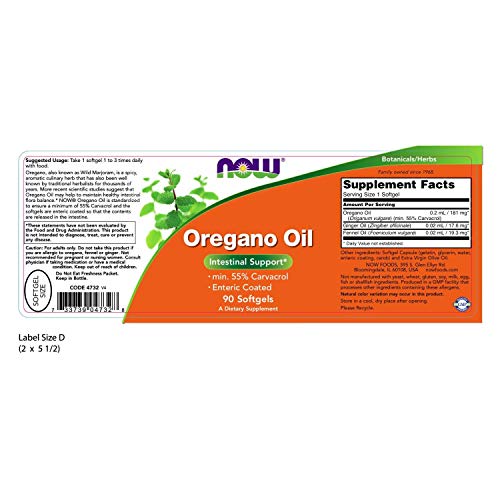 Oregano Oil 90 Perlas