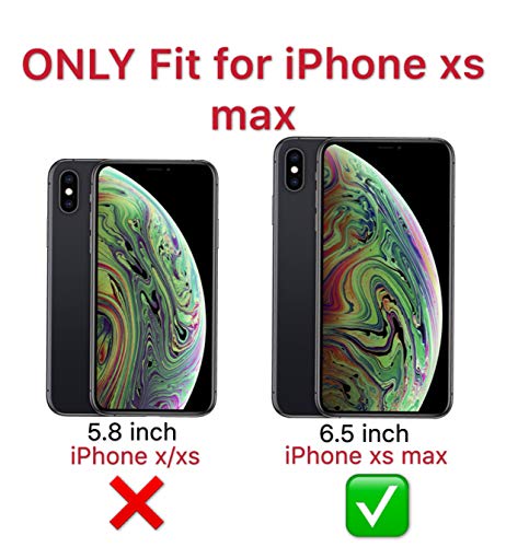 ORETECH Funda Compatible con iPhone XS MAX, con 2 X Protector de Pantalla de Vidrio Templado Carcasa para iPhone XS MAX Silicona Ligera Delgado PC TPU Bumper Rubber Caso para iPhone XS MAX Oro Rosa