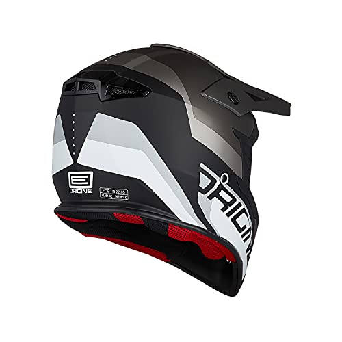 Origine Casco de Motocross, Casco Integral para Motocicleta Todoterreno, Aprobado por ECE 22-05, para Protecciones de Casco para Descenso MTB Quad Enduro ATV