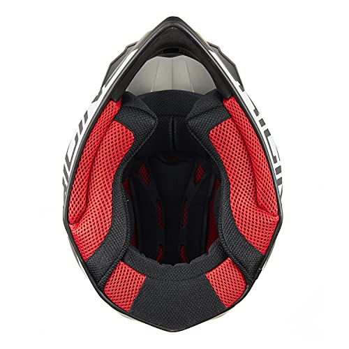 Origine Casco de Motocross, Casco Integral para Motocicleta Todoterreno, Aprobado por ECE 22-05, para Protecciones de Casco para Descenso MTB Quad Enduro ATV