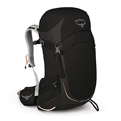 Osprey Sirrus 26, mochila de senderismo con ventilación para mujer - Black (O/S)