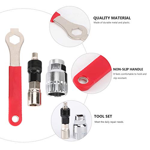 OULII Vélo Extracteur manivelle extracteur bas support Remover Retrait Clé Kit d'outils de réparation