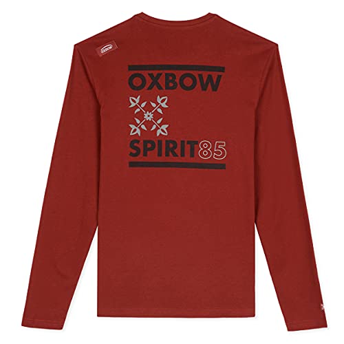 Oxbow N2torjok - Camiseta para Hombre, Hombre, Camiseta, N2TORJOK, Granate, 4XL