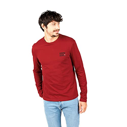 Oxbow N2torjok - Camiseta para Hombre, Hombre, Camiseta, N2TORJOK, Granate, 4XL