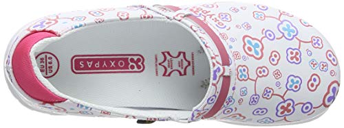 Oxypas Lucia, Zapatos de seguridad para Mujer, Blanco (White Flr), 5 UK (38 EU)