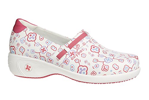 Oxypas Lucia, Zapatos de seguridad para Mujer, Blanco (White Flr), 5.5 UK (39 EU)